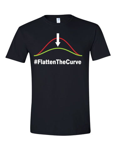 Flatten The Curve - Softstyle® T-Shirt