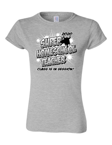 Super Home-school Teacher - Softstyle® Women’s T-Shirt